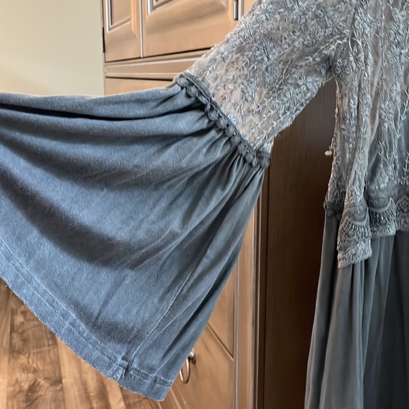 Women’s gorgeous boutique boho cotton & lace cardigan - Picture 4 of 6